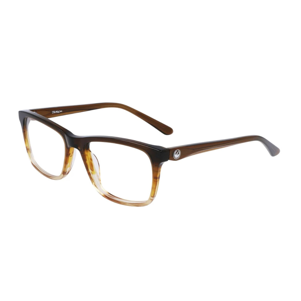 DRAGON DR2036 211 BROWN GRADIENT DESIGNER EYEGLASSES 54-18-145
